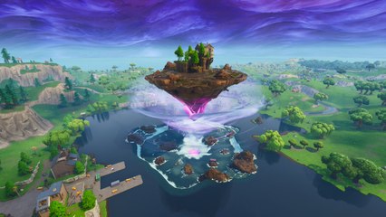 Fortnite : l'île volante se déplace vers Greasy Grove