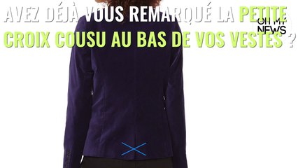 Shopping : voilà à quoi sert la petite croix cousue en bas de votre nouvelle veste