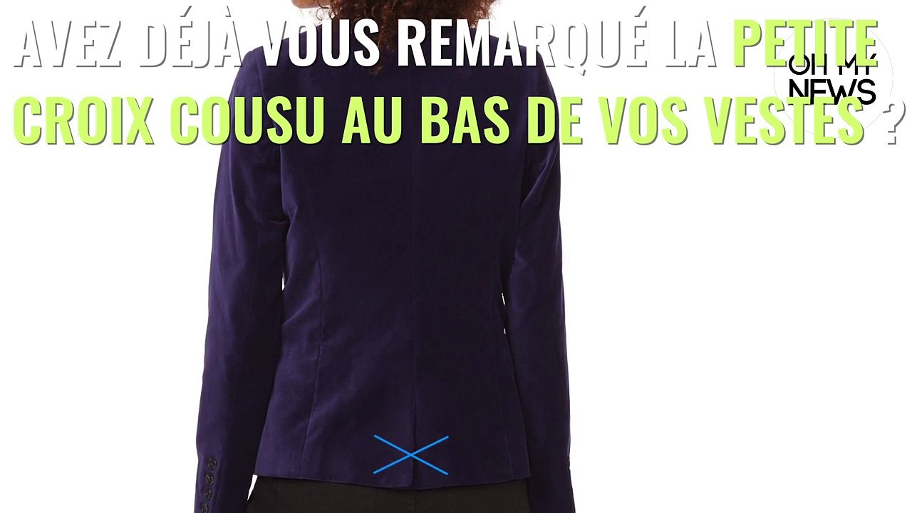 Shopping : voilà à quoi sert la petite croix cousue en bas de votre nouvelle veste