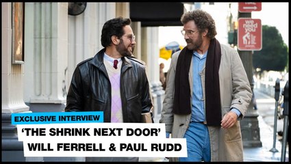 Will Ferrell and Paul Rudd tell us about reuniting for 'The Shrink Next Door'