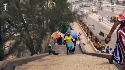 Lagos's most dangerous pedestrian bridge of death unveiled