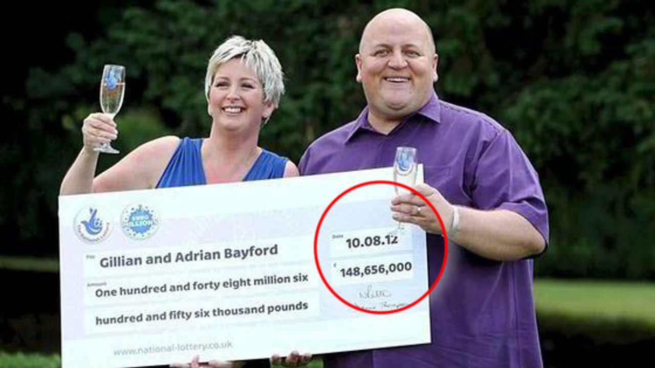 Euro Millions : Adrian et Gillian Bayford gagnent 187 millions d'euros... et vivent un véritable enfer !