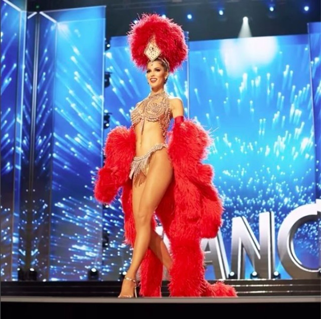 Iris Mittenaere Miss Universe Moulin Rouge Miss Univers 2016 : les dessous du costume d'Iris Mittenaere prêté par le Moulin  Rouge - Vidéo Dailymotion