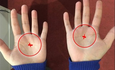 Si vous avez ce "X" sur vos mains, voici ce que ça signifie !
