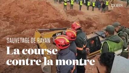 Les images de l'opération au Maroc pour sauver le petit Rayan
