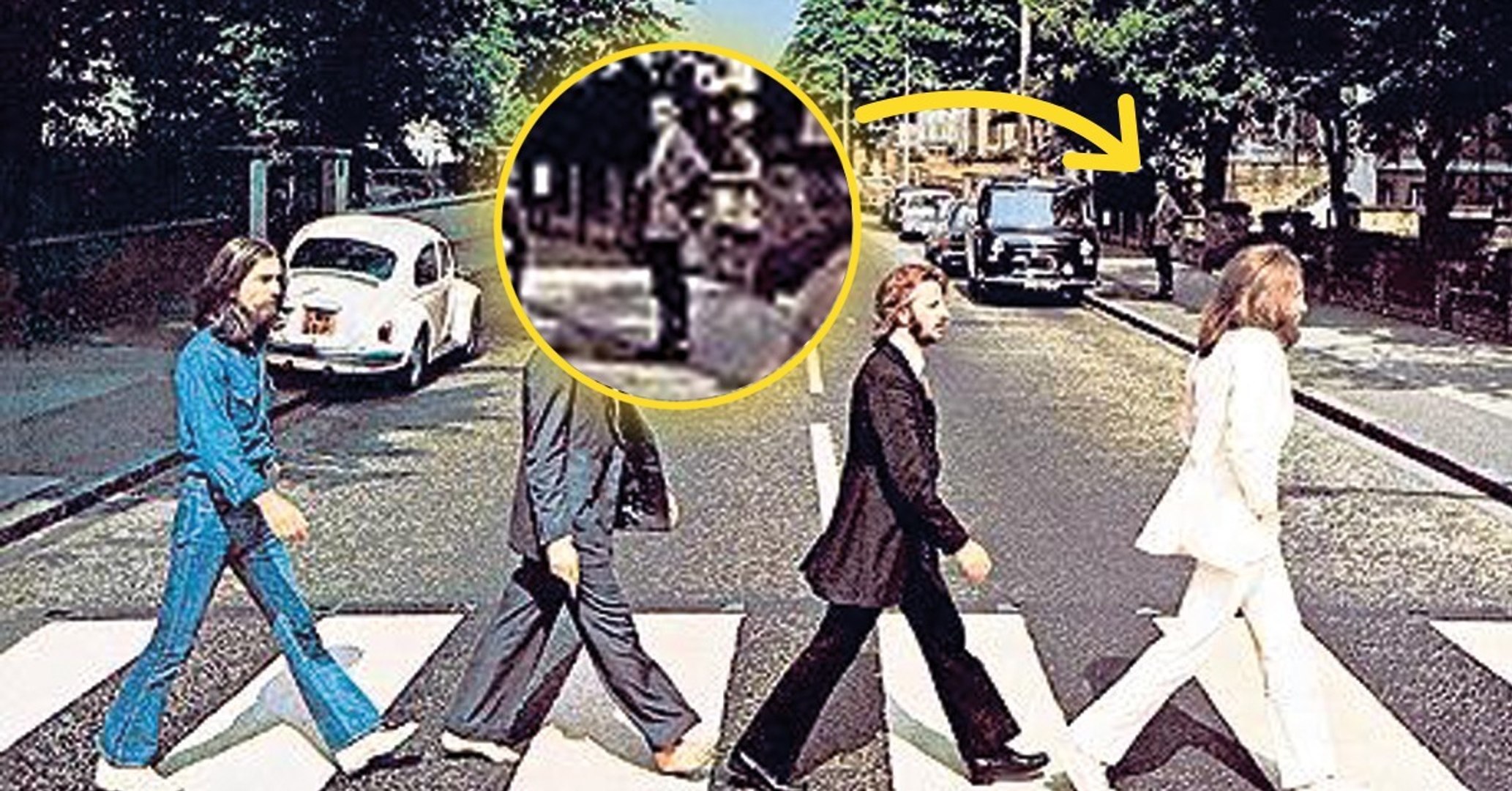Beatles : voici qui est l'inconnu présent sur la pochette d'Abbey Road -  Vidéo Dailymotion
