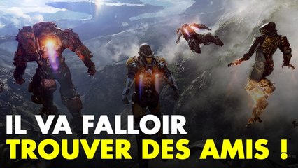 Anthem : pour les développeurs le jeu prend tout son intérêt en escouade