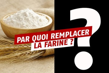 Par quels produits peut-on remplacer la farine ?