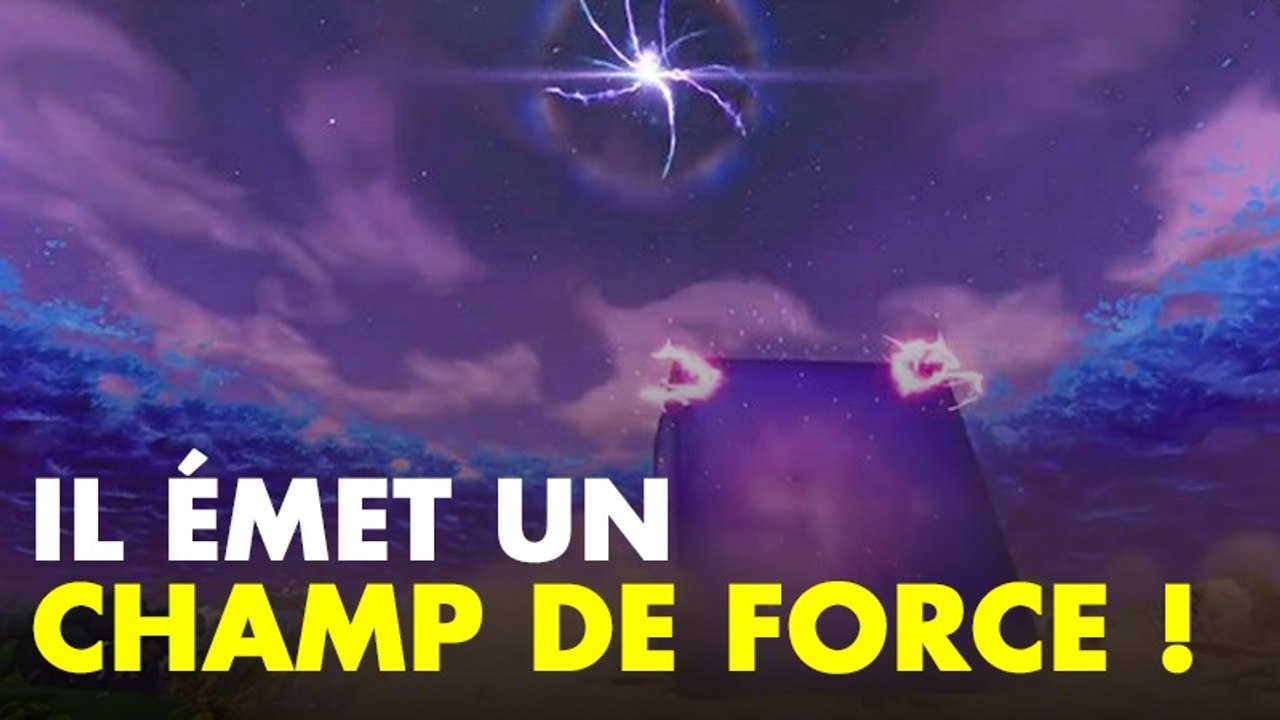 Fortnite : le cube émet désormais une zone à faible gravité