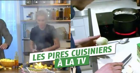Une maladresse record pour ces cuisiniers à la télé