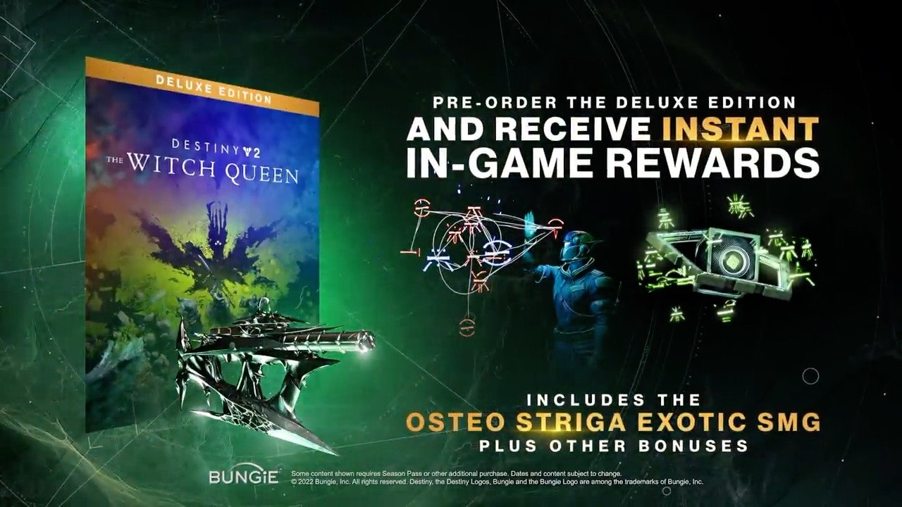 Destiny 2 - The Witch Queen - Weapons and Gear Trailer PS
