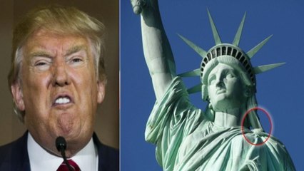 Donald Trump : un détail de la Statue de la Liberté fait réagir les foules
