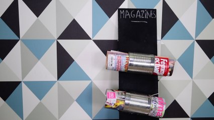 Créez facilement un porte-revues pour vos magazines !