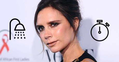 Victoria Beckham : son secret de beauté effet "coup de fouet" sous la douche