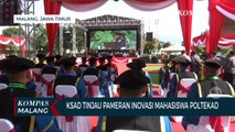 KSAD Jenderal Dudung Tinjau Pameran Inovasi Mahasiswa Poltekad Malang