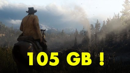Red Dead Redemption 2 : il faudra 105 GB disponibles sur votre disque dur pour être installé