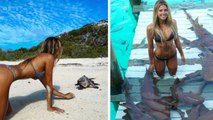 Sarah Kohan : la star d'Instagram qui voyage au bout du monde pour se prendre en photo avec des animaux