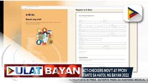 E-boto website , inilunsad ng fact-checkers mov’t at PPCRV upang matulungan ang mga botante sa Hatol ng Bayan 2022