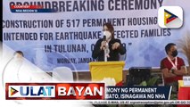 Government at Work: Groundbreaking ceremony ng permanent housing project sa Cotabato, isinagawa ng NHA