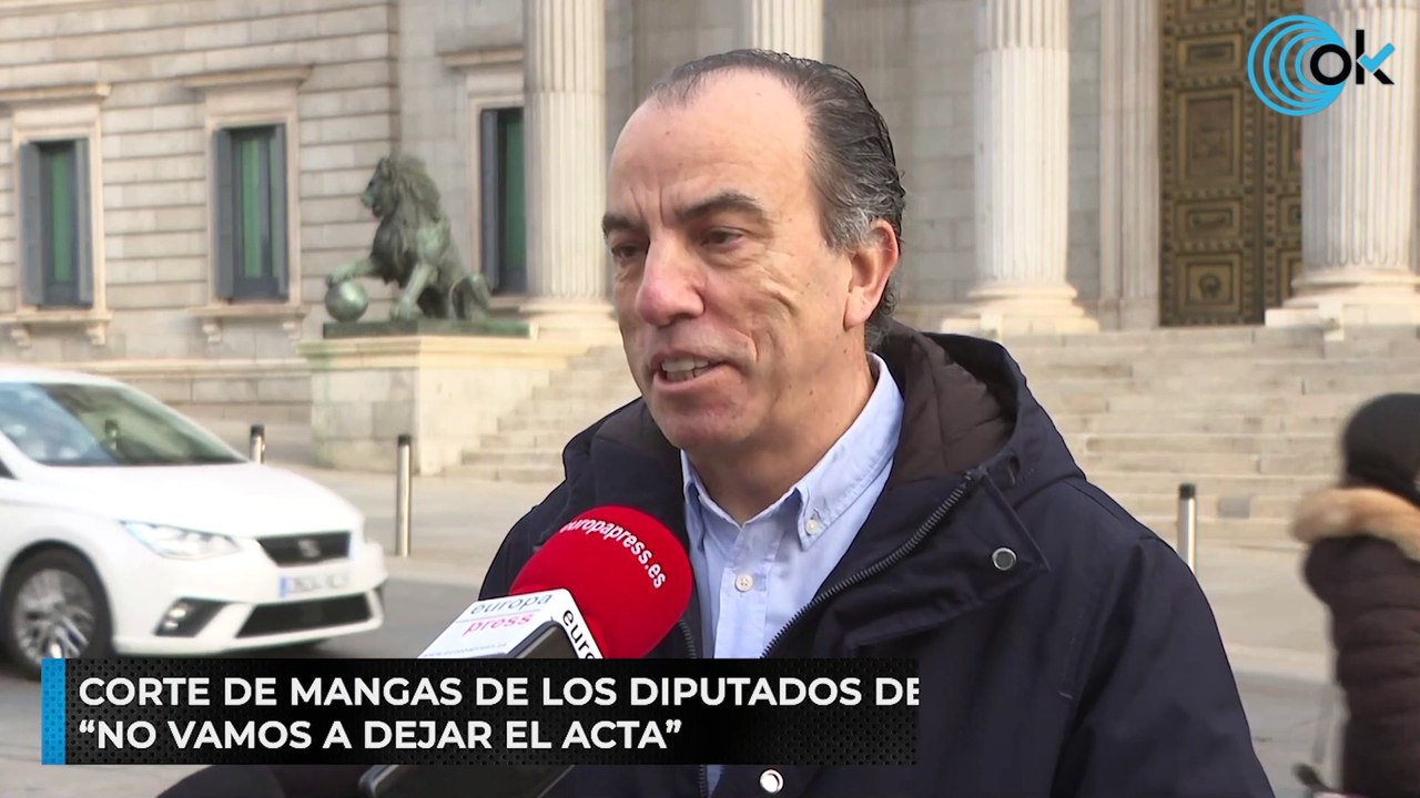 Corte de mangas de los diputados de UPN a Esparza: “No vamos a dejar el acta”