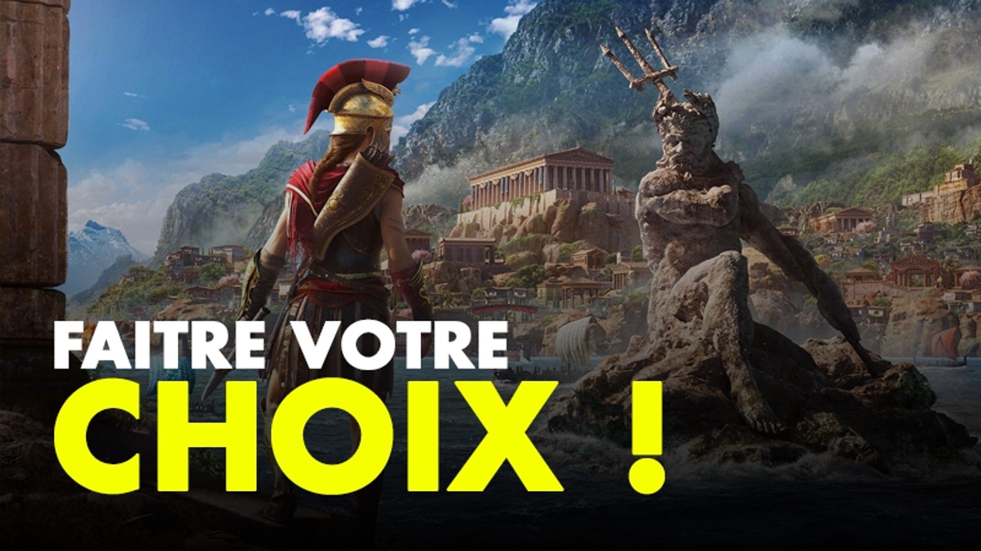 Assassin's Creed Odyssey : découvrez le trailer de lancement