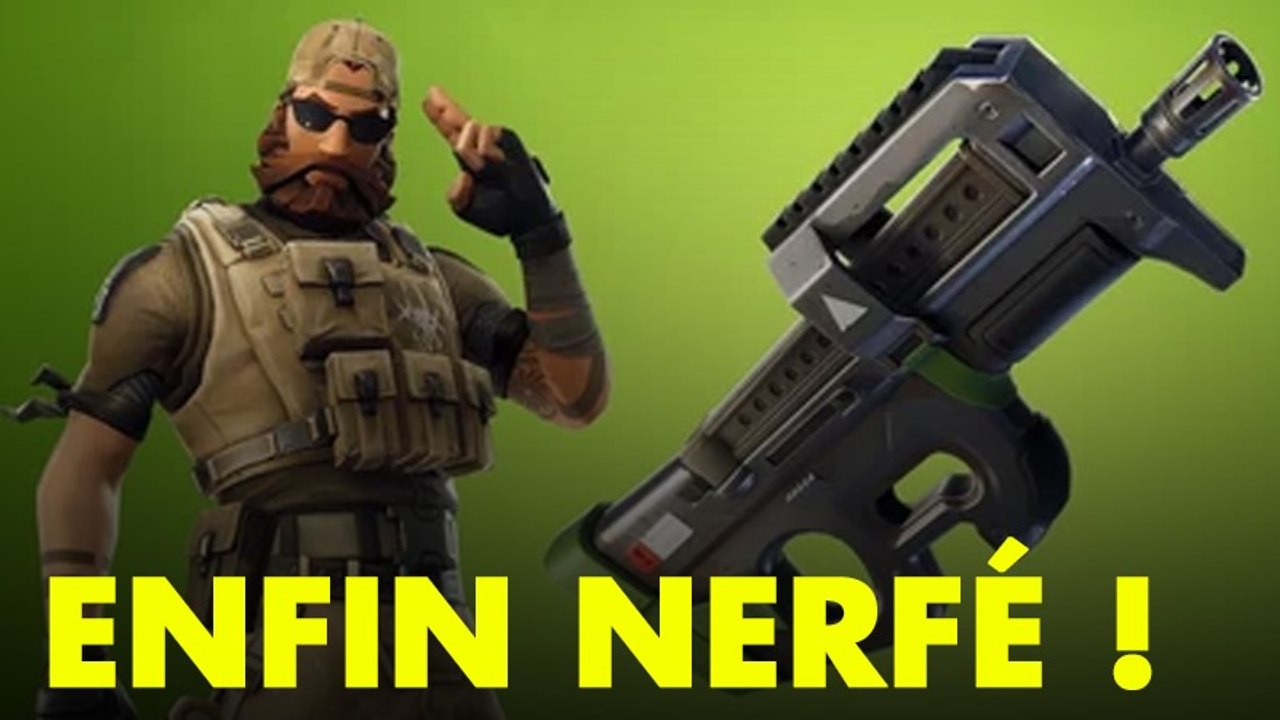 Fortnite : les dégâts de tous les SMG ont été nerfés !