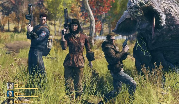 Fallout 76 : découvrez le mode Chasseur, Chassé inspiré des Battle Royale