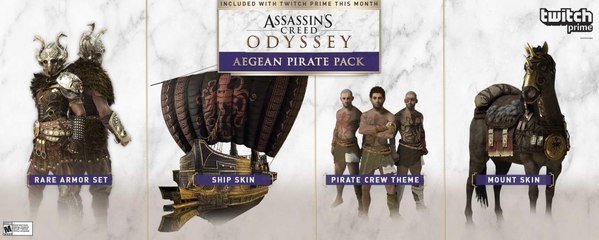 Assassin's Creed Odyssey : récupérez des goodies grâce à Twitch !