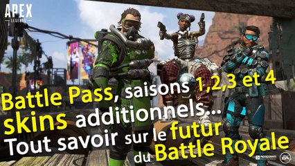 Apex Legends : champions et légendes futurs, contenu additionnel, Battle Pass,... tout savoir sur les saisons