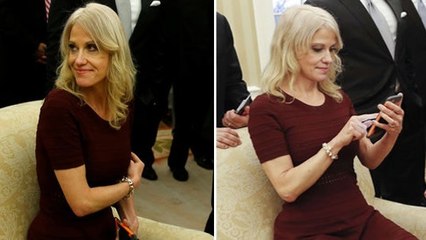 La conseillère de Trump fait polémique à cause de son "manque de respect" sur cette photo