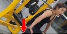 La photo du pied de cette femme à la gym fait le buzz