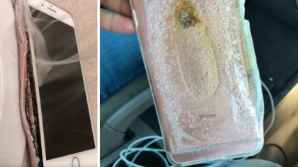 iPhone 7 : la vidéo de son téléphone en train d'exploser oblige Apple à ouvrir une enquête