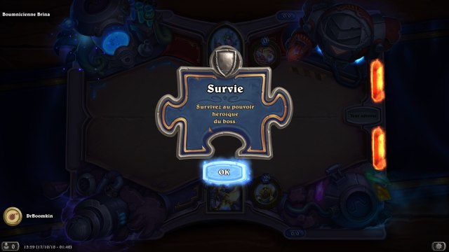 Hearthstone, Armageboum : guide casse-tête Survie, solution pour battre les boss et le Dr Boum