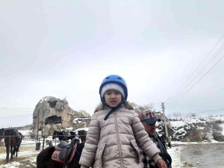 Kapadokya'da at turlarına ilgi artıyor