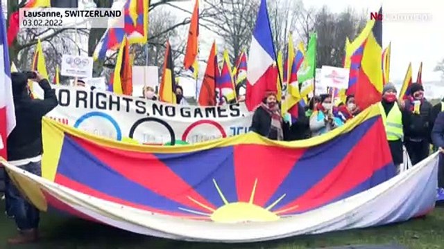 معترضان تبتی خواستار تحریم بازی‌های المپیک زمستانی پکن شدند