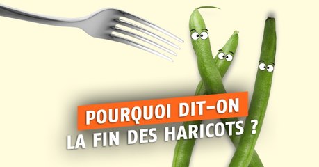 Pourquoi dit-on "La fin des haricots"?