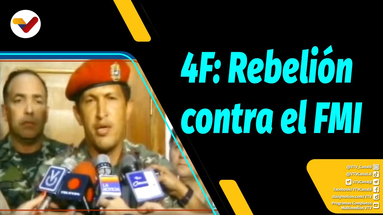 Al Aire | Venezuela conmemora 30 años del 4F: una rebelión contra el FMI y el neoliberalismo