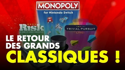 Hasbro Game Night : Ubisoft prépare une compilation de jeux de société pour Switch