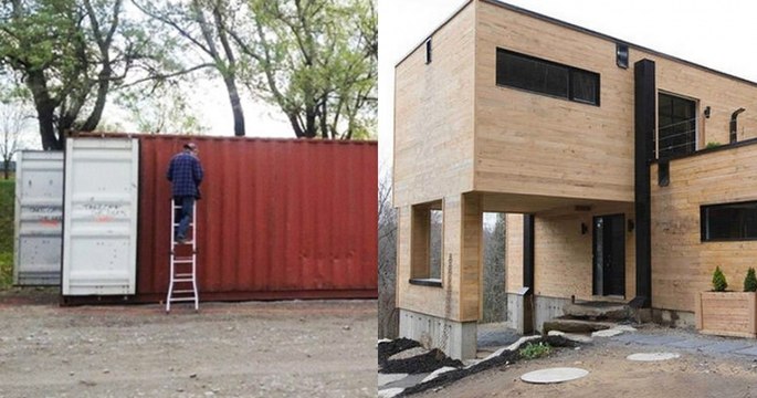 Claudie Dubreil : elle se construit une villa en conteneurs