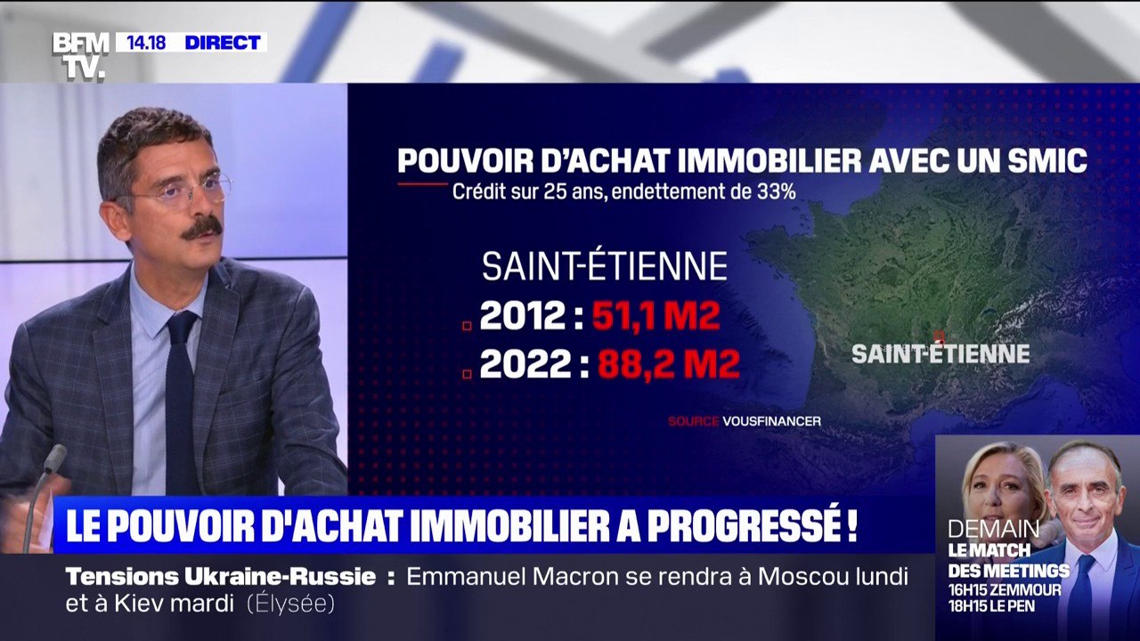 Le pouvoir d'achat immobilier a progressé depuis dix ans