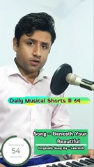 Beneath Your Beautiful (Cover) | (Daily Musical Shorts #64) | Acorn Wolve | #Shorts
