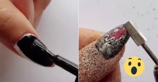 Geode Nails : la nouvelle manucure tendance qui s'inspire des pierres minérales