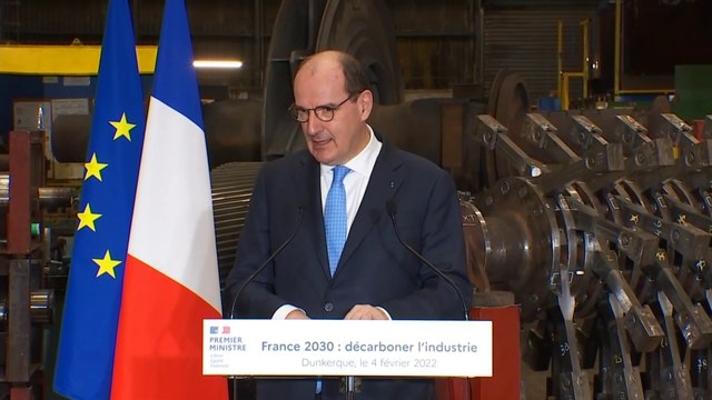 France 2030 et industrie : intervention de Jean Castex à Dunkerque