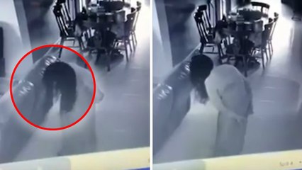 Singapour: Il surveille sa femme de ménage sur écran de surveillance et découvre qu'elle se comporte de façon très étrange