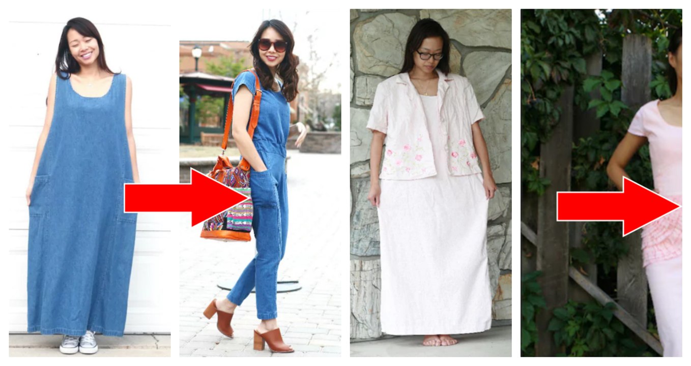 Sarah Tyau: cette jeune maman transforme des vêtements usés en tenues à la mode et elle explique tout sur son blog !