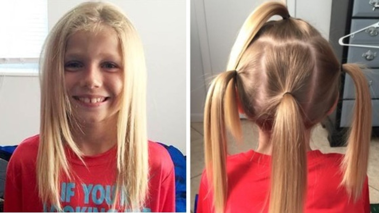 Ce petit garçon laisse ses cheveux pousser pour venir en aide aux enfants atteints du cancer