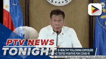 Скачать видео: Sec. Nograles assures PRRD is healthy following exposure to household staff who tested positive for COVID-19 | via Mela Lesmoras