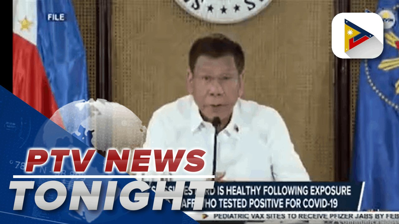 Sec. Nograles assures PRRD is healthy following exposure to household staff who tested positive for COVID-19 | via Mela Lesmoras