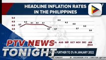 PH inflation slows down further to 3% in January 2022 | via Naomi Tiburcio