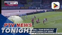 PH Women's Football Team bows out of the AFC Women's Asian Cup Semis | via Khay Asuncion